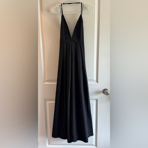 Zara Black Strappy Maxi Dress - Picture 8 of 10